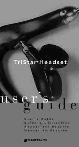 Plantronics Headphones TriStar Headset-page_pdf